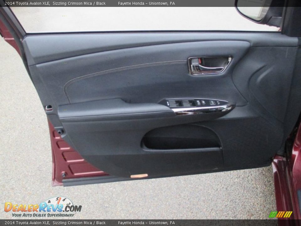 2014 Toyota Avalon XLE Sizzling Crimson Mica / Black Photo #6
