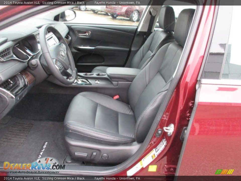 2014 Toyota Avalon XLE Sizzling Crimson Mica / Black Photo #7