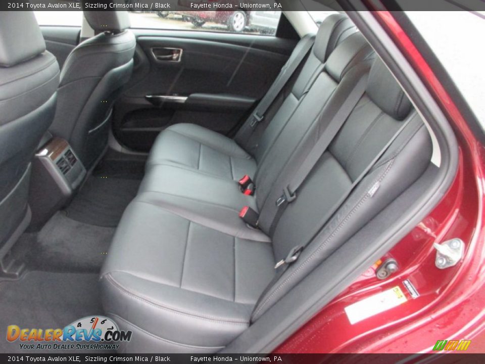 2014 Toyota Avalon XLE Sizzling Crimson Mica / Black Photo #8