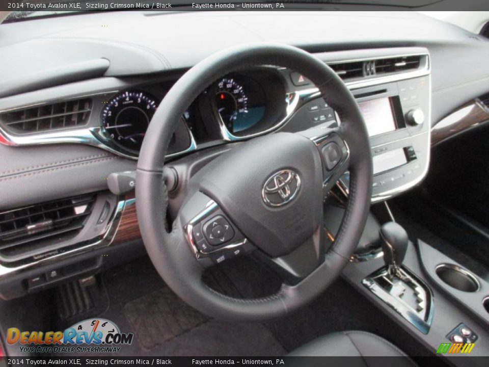 2014 Toyota Avalon XLE Sizzling Crimson Mica / Black Photo #10