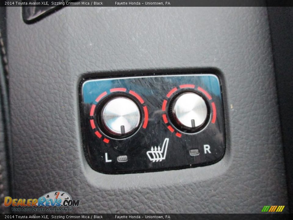 2014 Toyota Avalon XLE Sizzling Crimson Mica / Black Photo #12