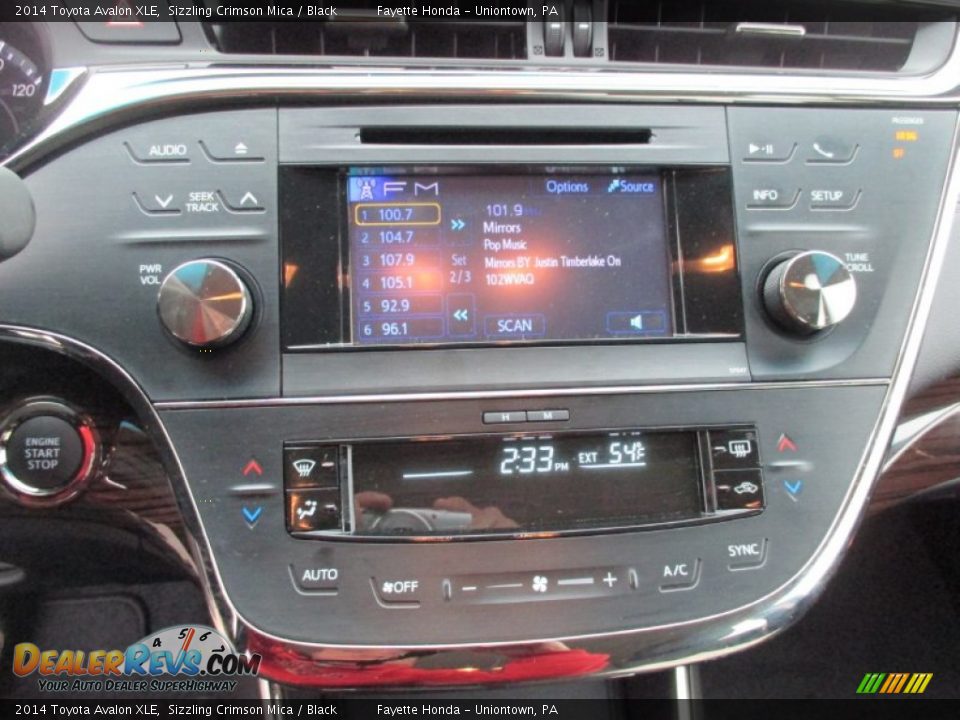 2014 Toyota Avalon XLE Sizzling Crimson Mica / Black Photo #13