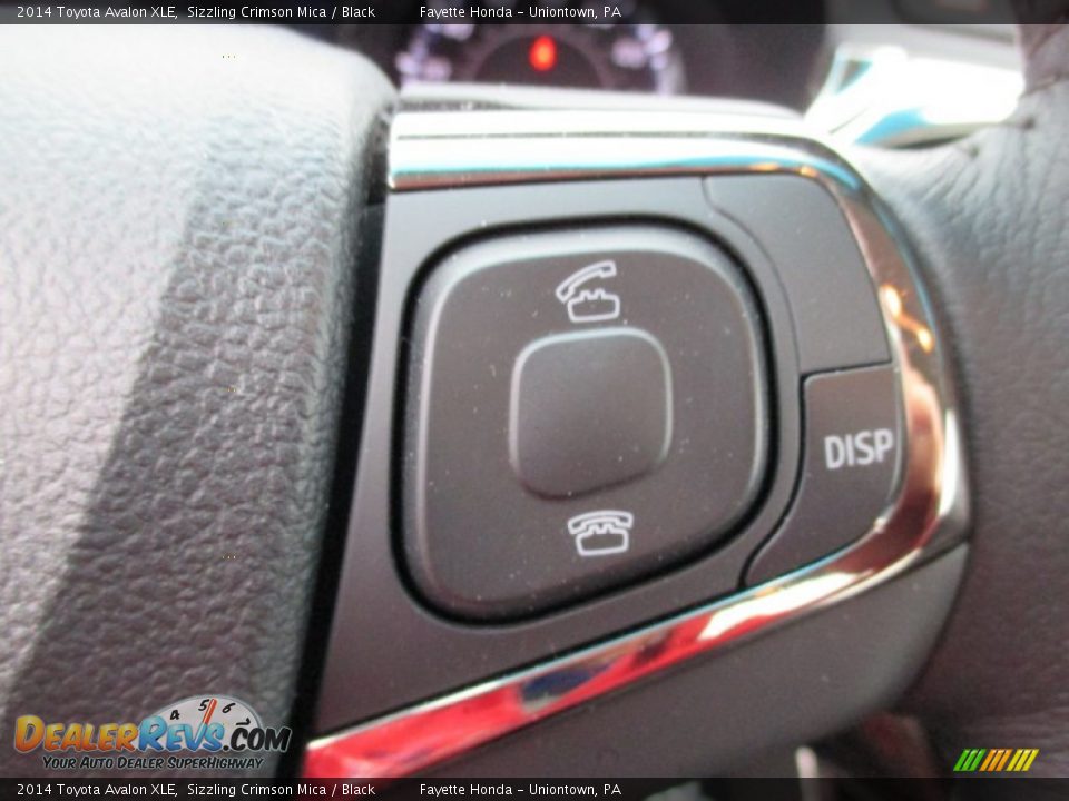 2014 Toyota Avalon XLE Sizzling Crimson Mica / Black Photo #15