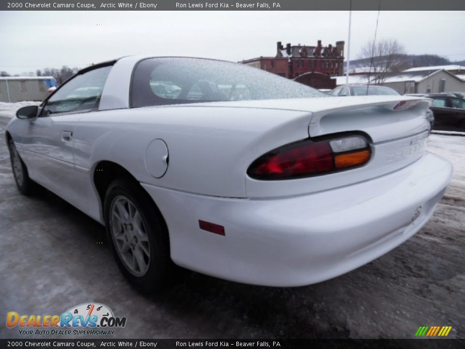2000 Chevrolet Camaro Coupe Arctic White / Ebony Photo #6