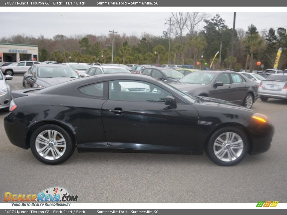 2007 Hyundai Tiburon GS Black Pearl / Black Photo #2