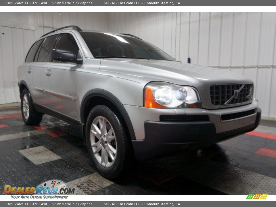 2005 Volvo XC90 V8 AWD Silver Metallic / Graphite Photo #5