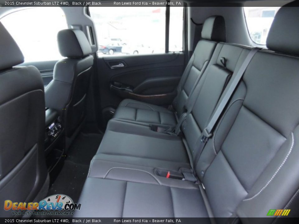 2015 Chevrolet Suburban LTZ 4WD Black / Jet Black Photo #10