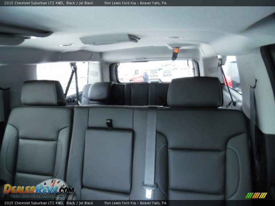 2015 Chevrolet Suburban LTZ 4WD Black / Jet Black Photo #15