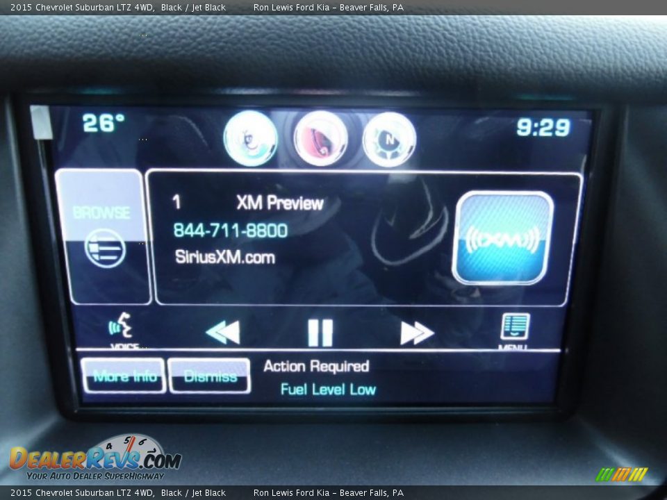 2015 Chevrolet Suburban LTZ 4WD Black / Jet Black Photo #17