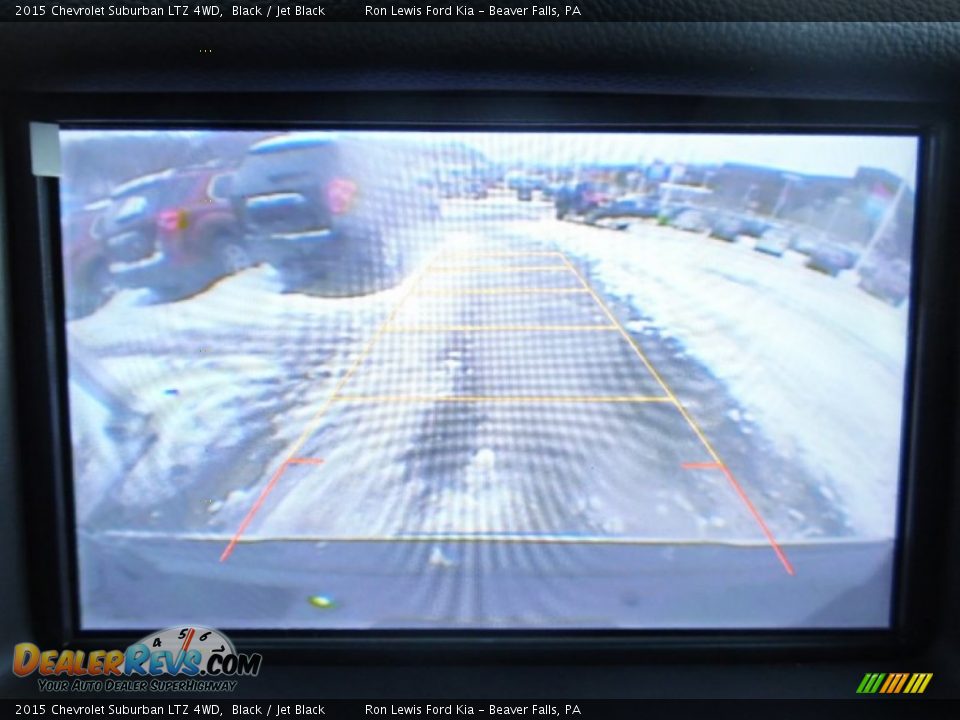 2015 Chevrolet Suburban LTZ 4WD Black / Jet Black Photo #18