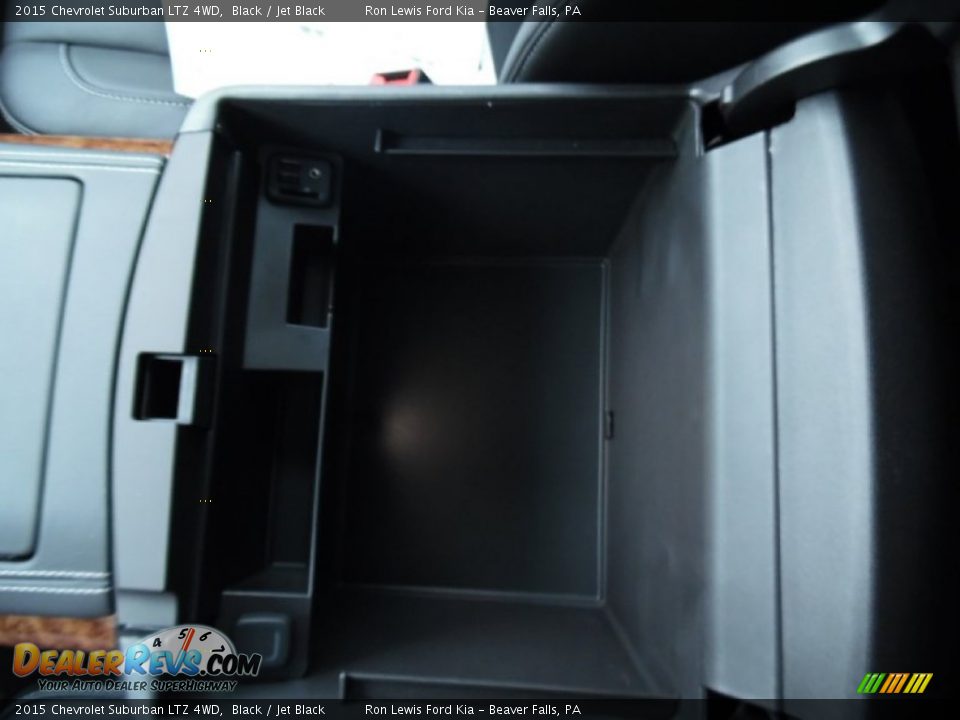 2015 Chevrolet Suburban LTZ 4WD Black / Jet Black Photo #20
