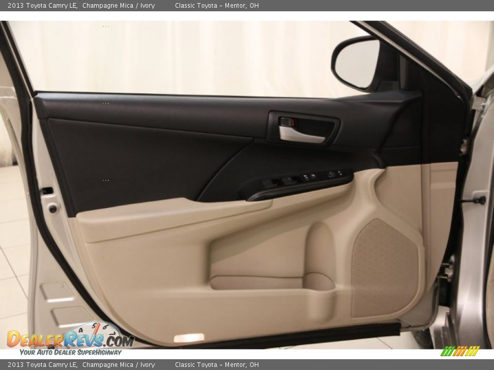 2013 Toyota Camry LE Champagne Mica / Ivory Photo #4