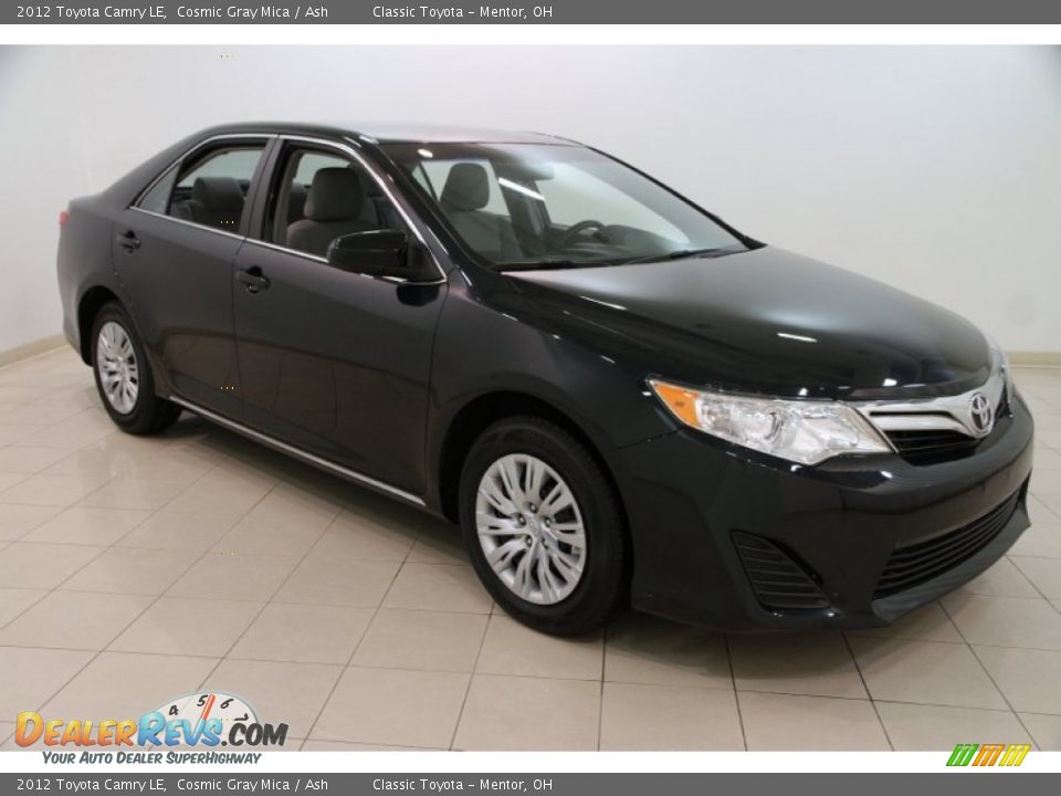 2012 Toyota Camry LE Cosmic Gray Mica / Ash Photo #1