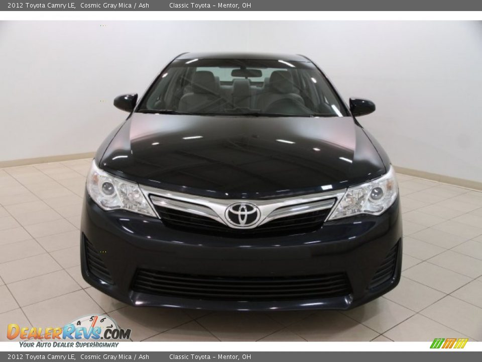 2012 Toyota Camry LE Cosmic Gray Mica / Ash Photo #2