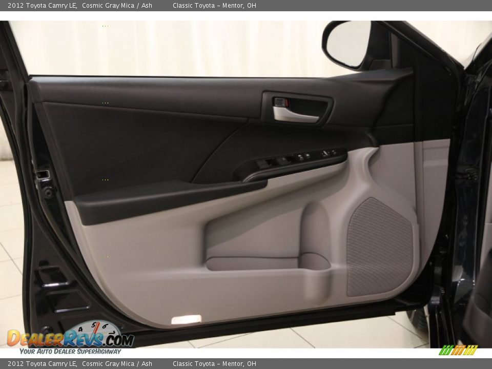 2012 Toyota Camry LE Cosmic Gray Mica / Ash Photo #4