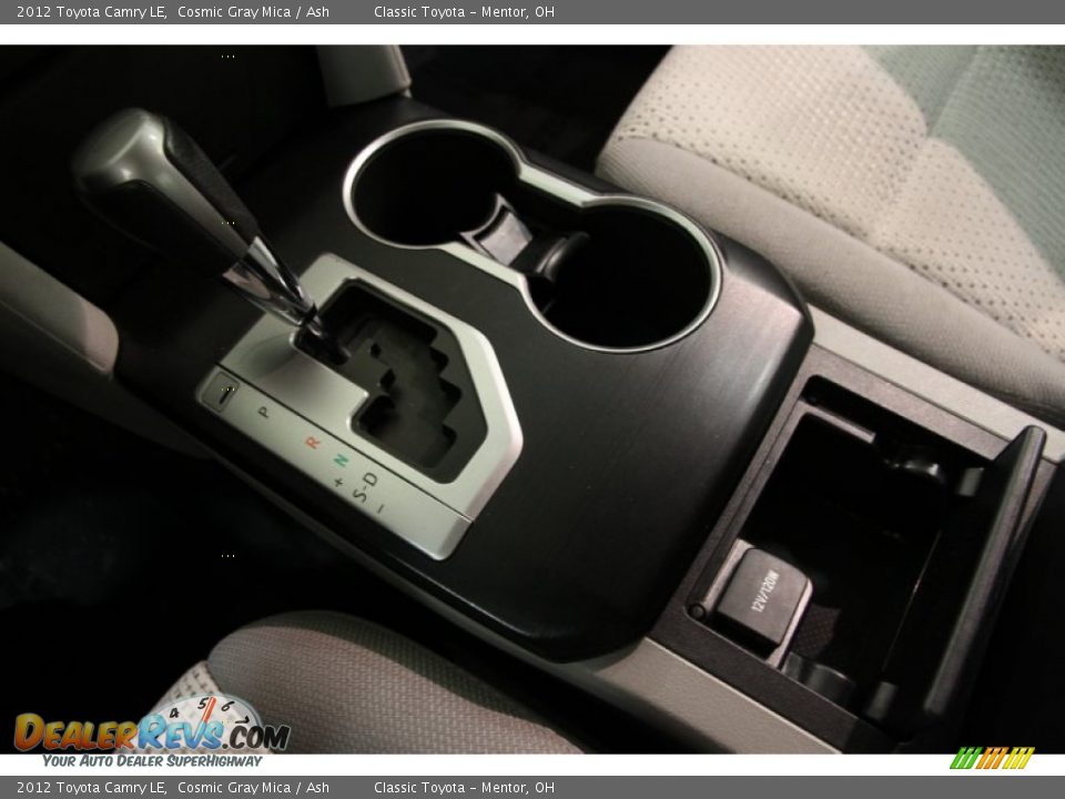 2012 Toyota Camry LE Cosmic Gray Mica / Ash Photo #11