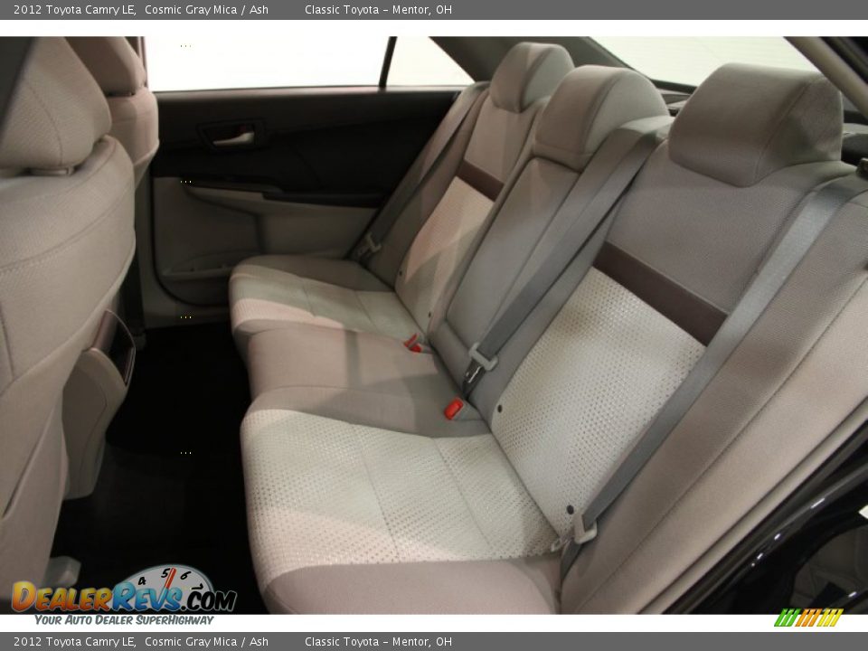 2012 Toyota Camry LE Cosmic Gray Mica / Ash Photo #14