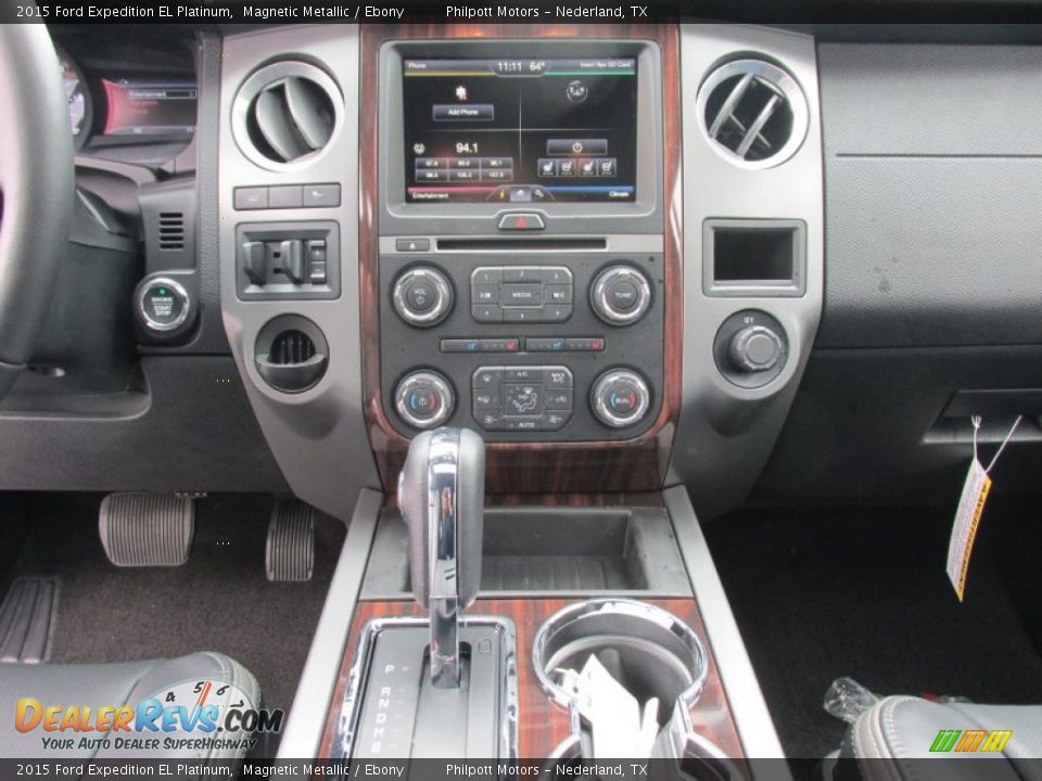 Controls of 2015 Ford Expedition EL Platinum Photo #32