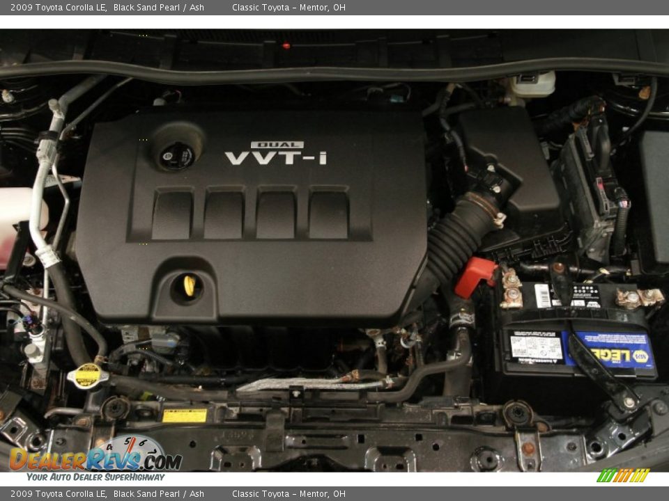 2009 Toyota Corolla LE 1.8 Liter DOHC 16-Valve VVT-i Inline 4 Cylinder Engine Photo #14