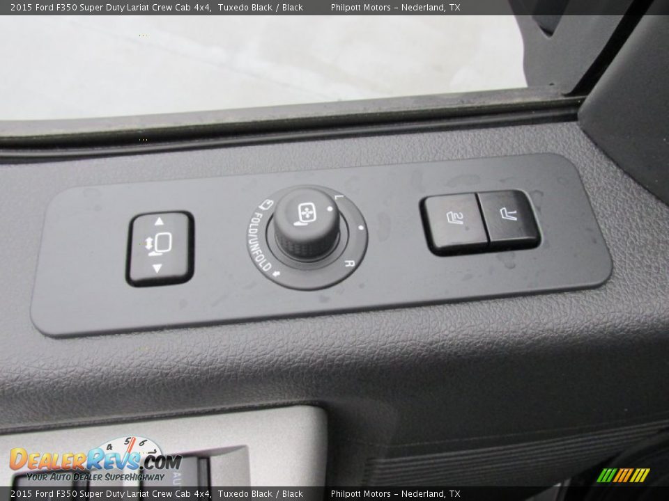 2015 Ford F350 Super Duty Lariat Crew Cab 4x4 Tuxedo Black / Black Photo #23