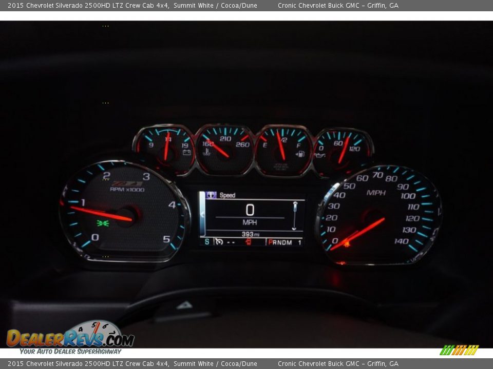 2015 Chevrolet Silverado 2500HD LTZ Crew Cab 4x4 Summit White / Cocoa/Dune Photo #14