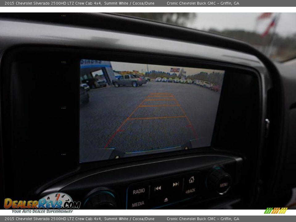 2015 Chevrolet Silverado 2500HD LTZ Crew Cab 4x4 Summit White / Cocoa/Dune Photo #15