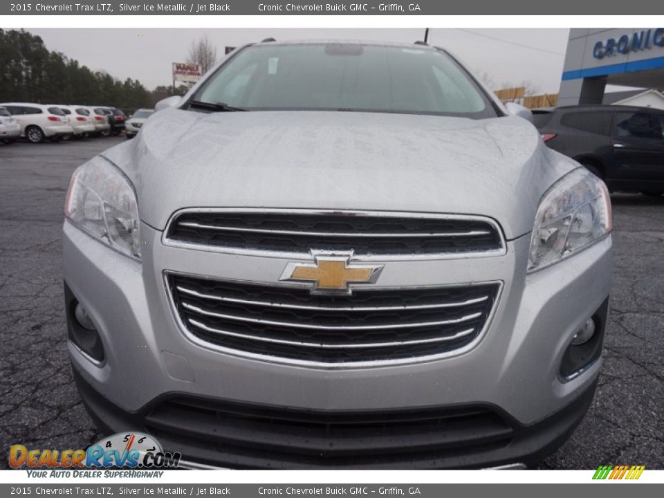 2015 Chevrolet Trax LTZ Silver Ice Metallic / Jet Black Photo #2