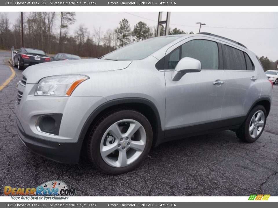 2015 Chevrolet Trax LTZ Silver Ice Metallic / Jet Black Photo #3