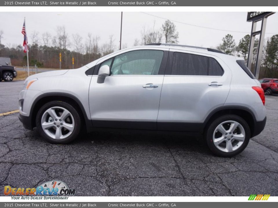 2015 Chevrolet Trax LTZ Silver Ice Metallic / Jet Black Photo #4