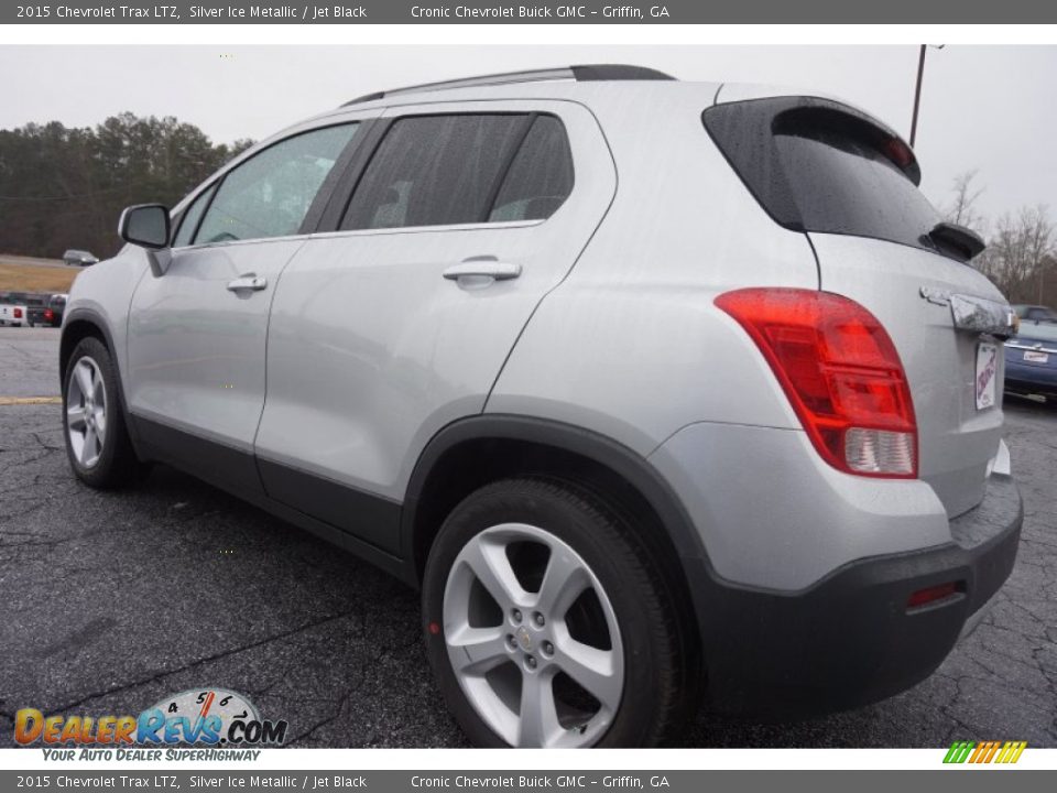 2015 Chevrolet Trax LTZ Silver Ice Metallic / Jet Black Photo #5