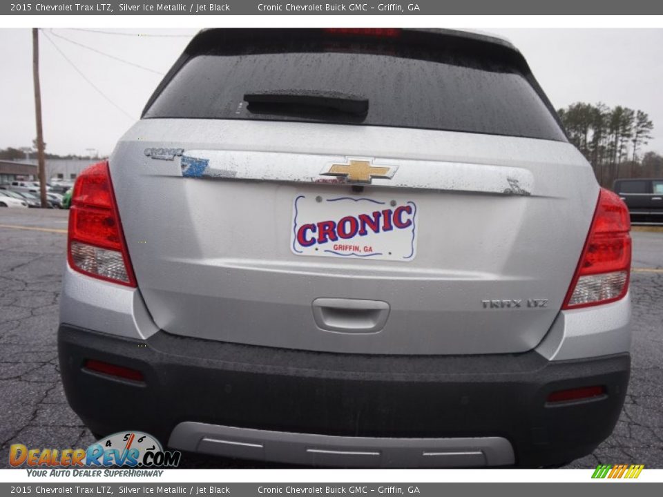2015 Chevrolet Trax LTZ Silver Ice Metallic / Jet Black Photo #6