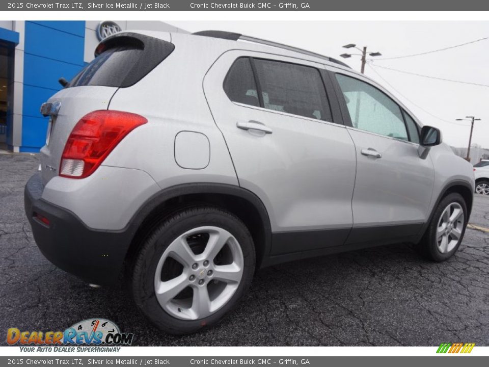 2015 Chevrolet Trax LTZ Silver Ice Metallic / Jet Black Photo #7