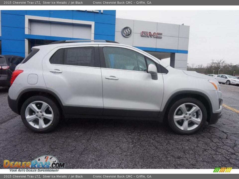 2015 Chevrolet Trax LTZ Silver Ice Metallic / Jet Black Photo #8