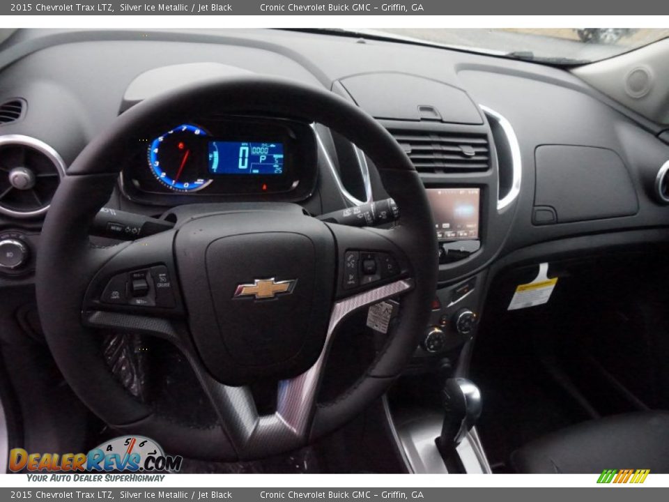 2015 Chevrolet Trax LTZ Silver Ice Metallic / Jet Black Photo #10
