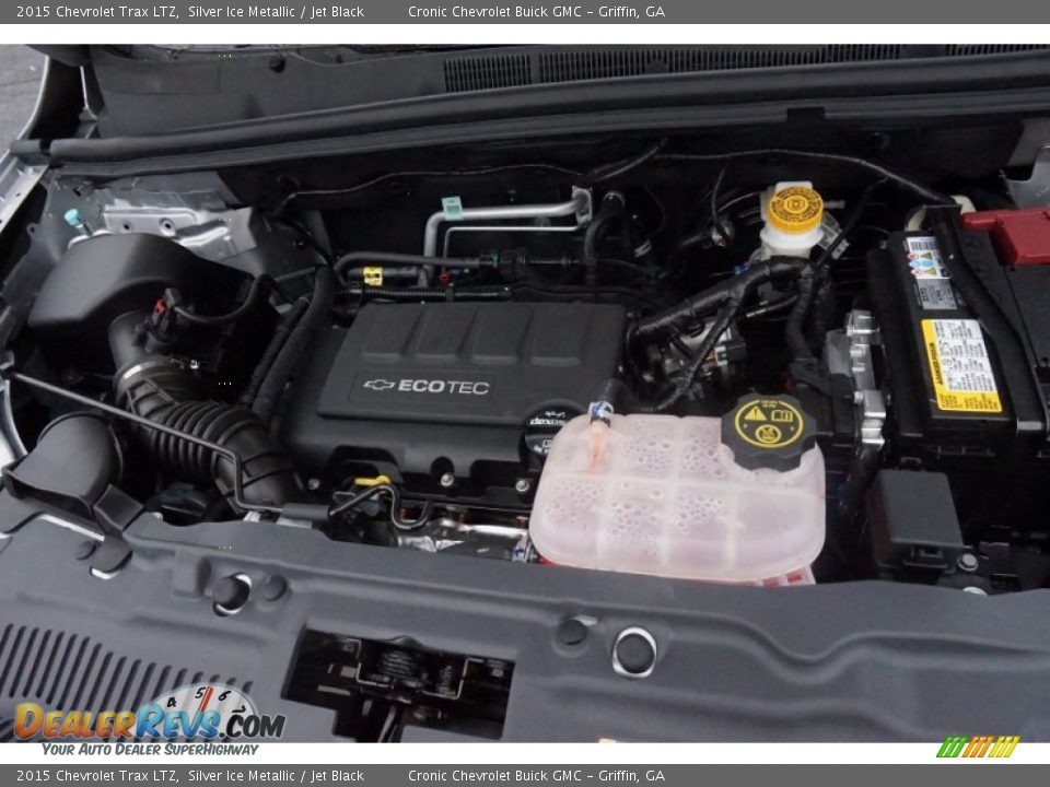 2015 Chevrolet Trax LTZ Silver Ice Metallic / Jet Black Photo #11