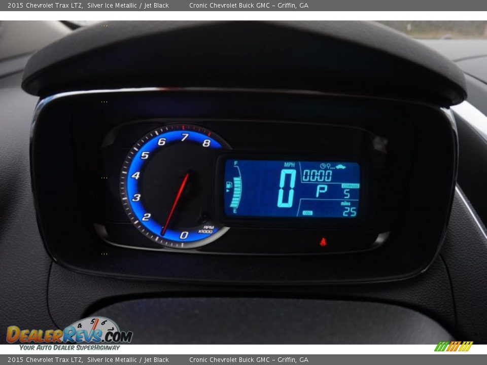 2015 Chevrolet Trax LTZ Silver Ice Metallic / Jet Black Photo #12