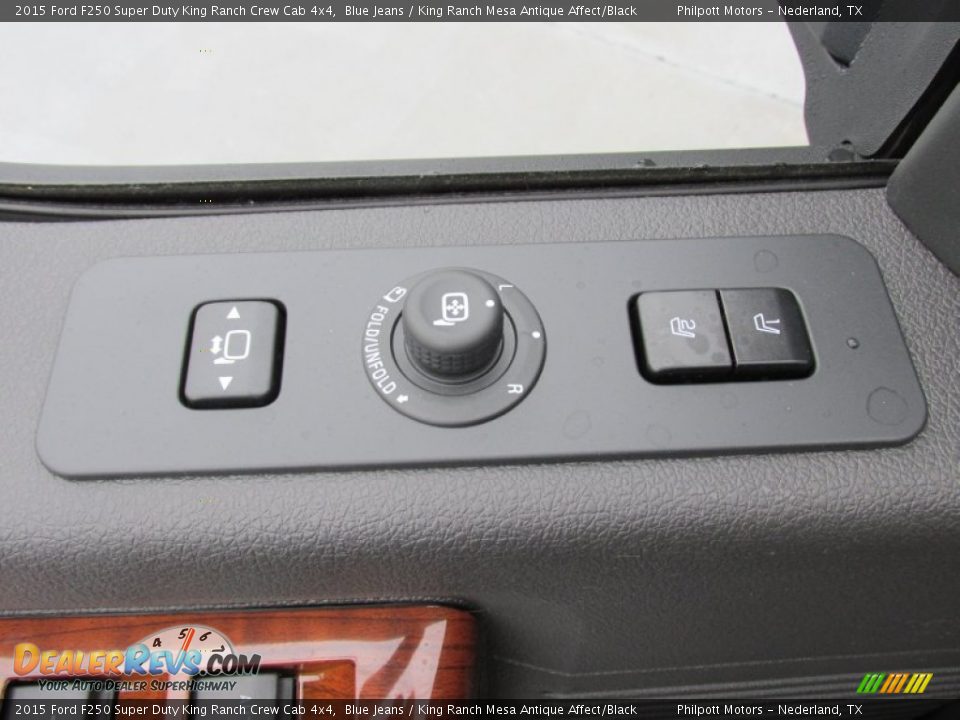 2015 Ford F250 Super Duty King Ranch Crew Cab 4x4 Blue Jeans / King Ranch Mesa Antique Affect/Black Photo #23