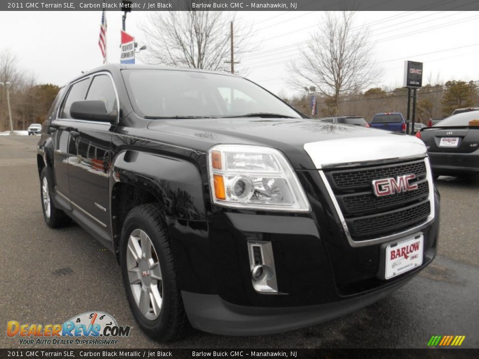 2011 GMC Terrain SLE Carbon Black Metallic / Jet Black Photo #1