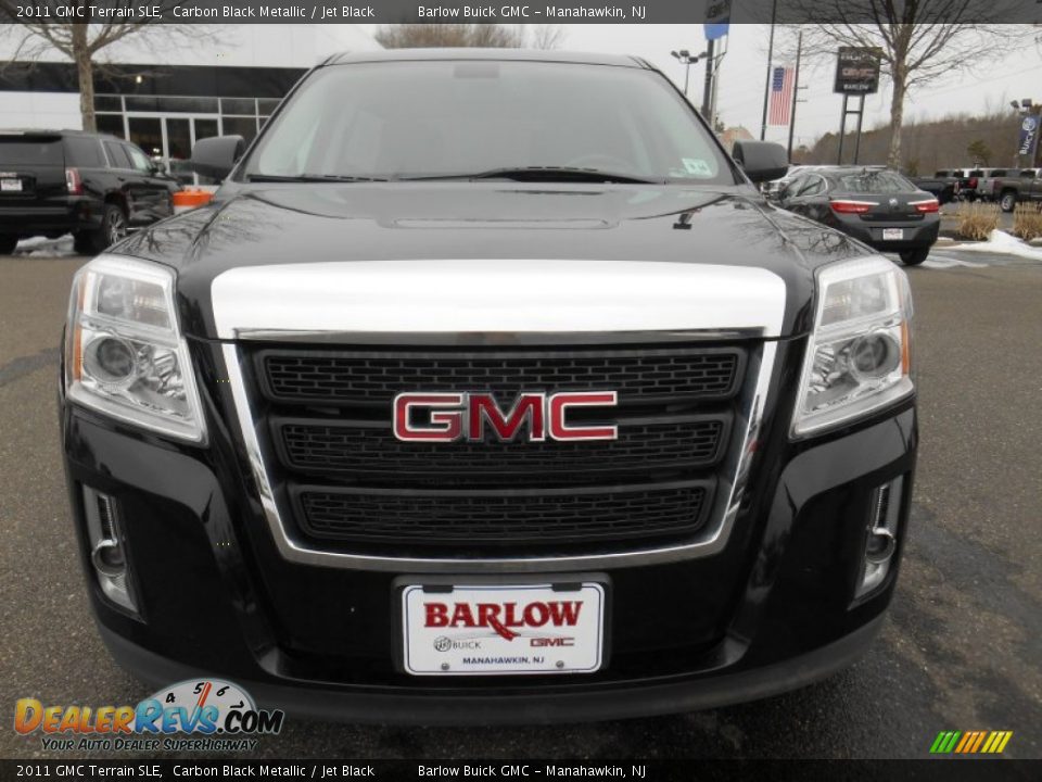 2011 GMC Terrain SLE Carbon Black Metallic / Jet Black Photo #2