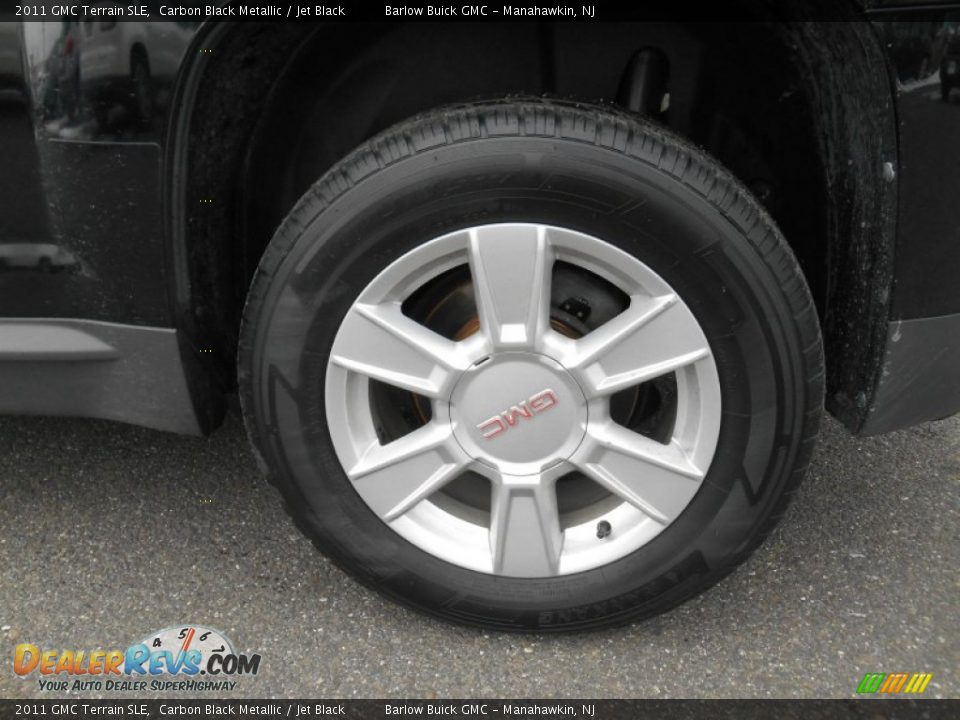 2011 GMC Terrain SLE Carbon Black Metallic / Jet Black Photo #9