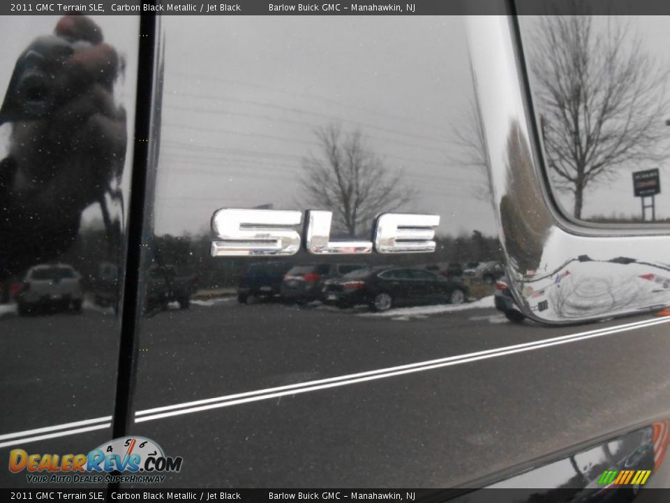 2011 GMC Terrain SLE Carbon Black Metallic / Jet Black Photo #11