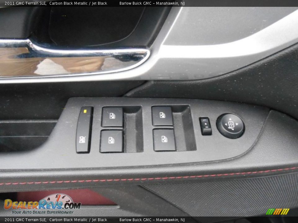2011 GMC Terrain SLE Carbon Black Metallic / Jet Black Photo #12