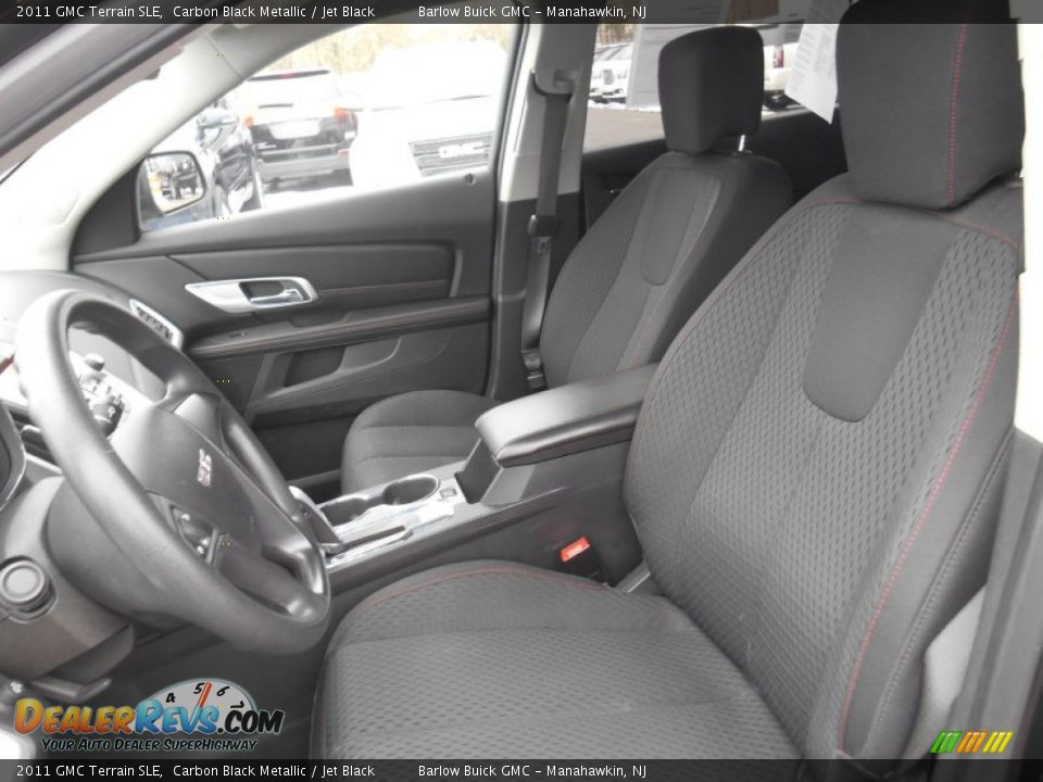 2011 GMC Terrain SLE Carbon Black Metallic / Jet Black Photo #14