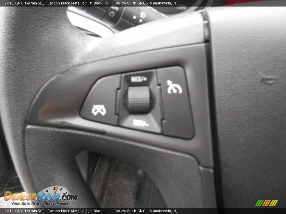2011 GMC Terrain SLE Carbon Black Metallic / Jet Black Photo #19