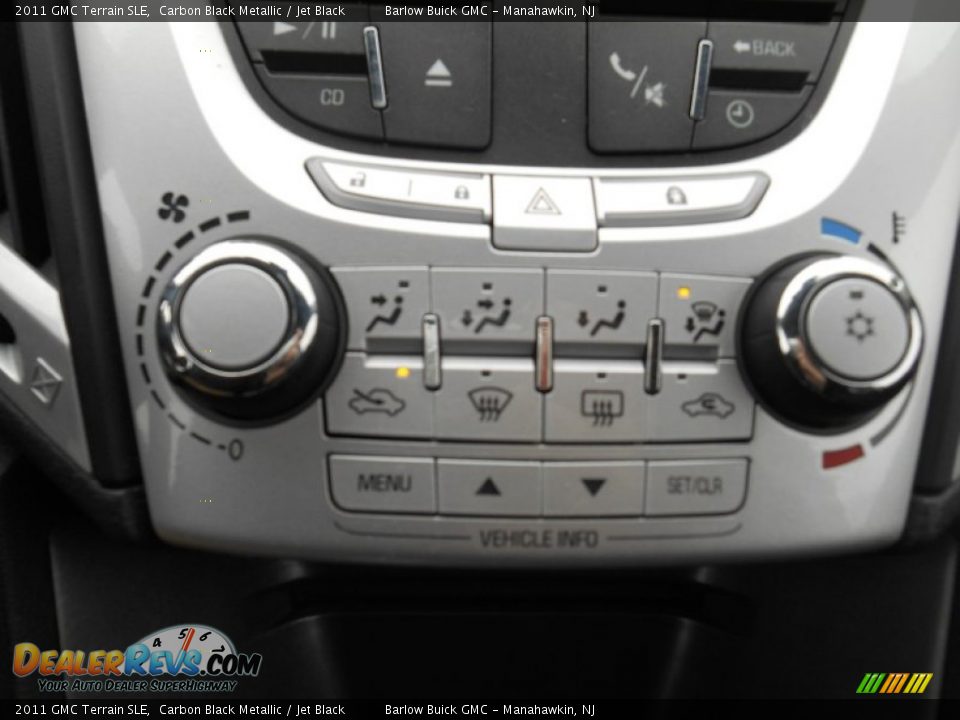 2011 GMC Terrain SLE Carbon Black Metallic / Jet Black Photo #21