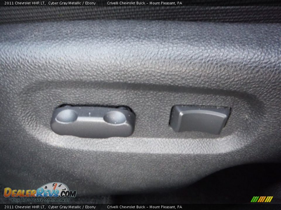 2011 Chevrolet HHR LT Cyber Gray Metallic / Ebony Photo #14