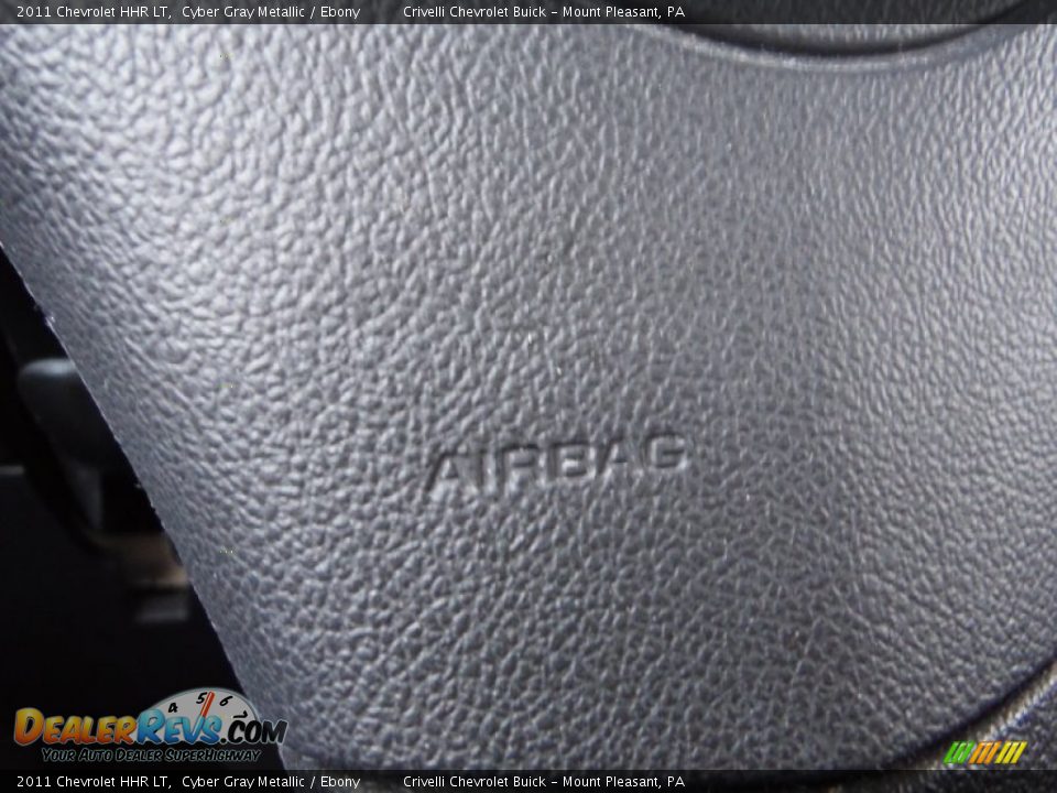 2011 Chevrolet HHR LT Cyber Gray Metallic / Ebony Photo #21