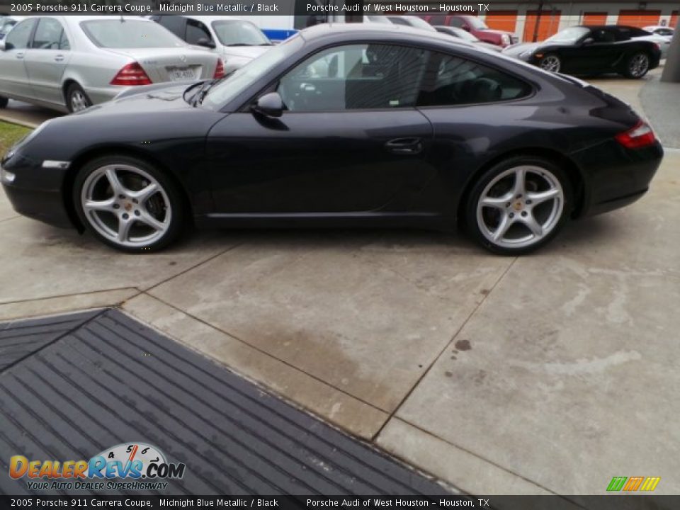 2005 Porsche 911 Carrera Coupe Midnight Blue Metallic / Black Photo #4
