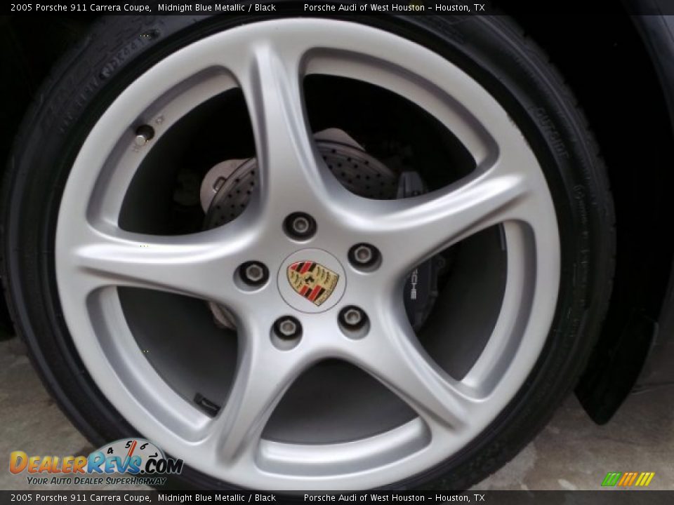 2005 Porsche 911 Carrera Coupe Midnight Blue Metallic / Black Photo #10