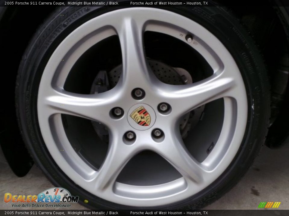 2005 Porsche 911 Carrera Coupe Midnight Blue Metallic / Black Photo #11